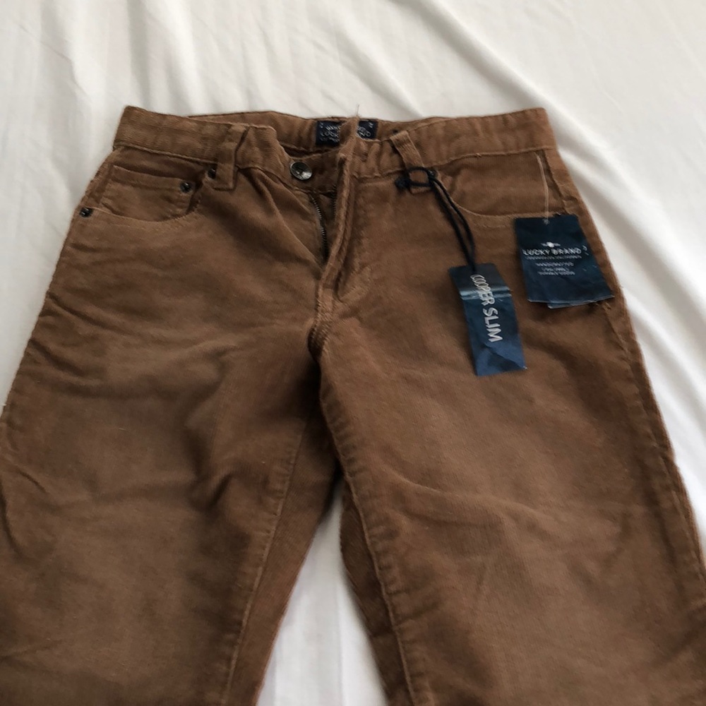 Lucky Brand Boys Cords size 12